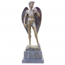 Бронзовая статуэтка Давид с крыльями. Европа